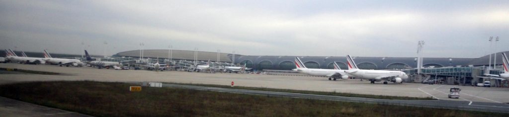 Аэропорт Шарль де Голль, Париж, фото терминала