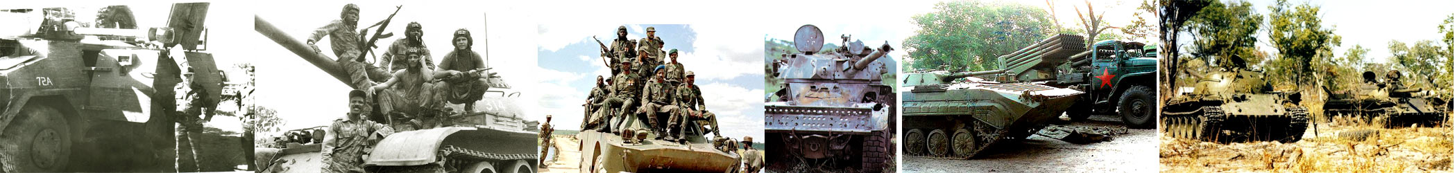 Танковый Музей Сомюр, война в Анголе бронетехника