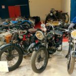 Музей автомобилей в Реймс старинные мотоциклы