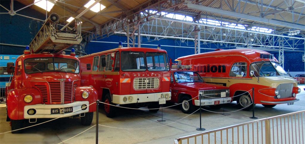 Музей автомобилей в Реймс, пожарная техника
