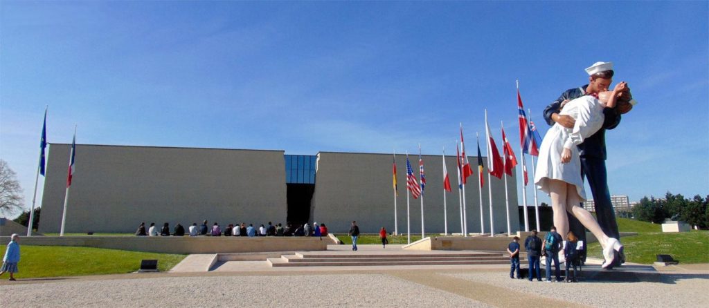 экскурсии из Парижа в Нормандию, музей в Кан высадка союзников