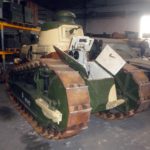 танки первой мировой войны в танковом музее в Сомюре