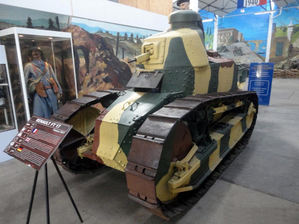 танк Renault FT-17, танковый музей Сомюр