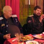 казаки в русском ресторане в Париже
