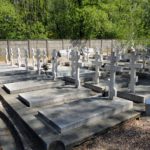 мемориал и кадетский участок на русском кладбище Сент-Женевьев-де-Буа