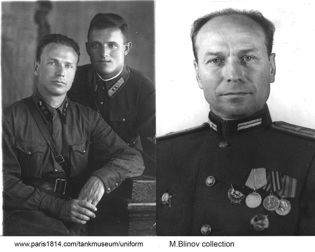 World War Two soviet tank crew uniform, colonel Denisov