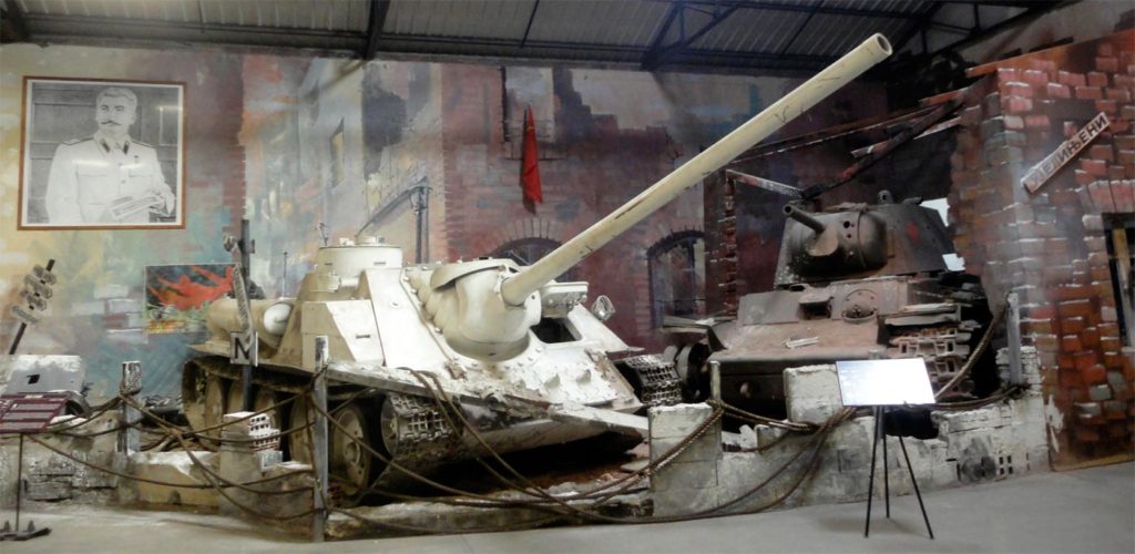 Танковый музей Сомюр советские танки КВ-1