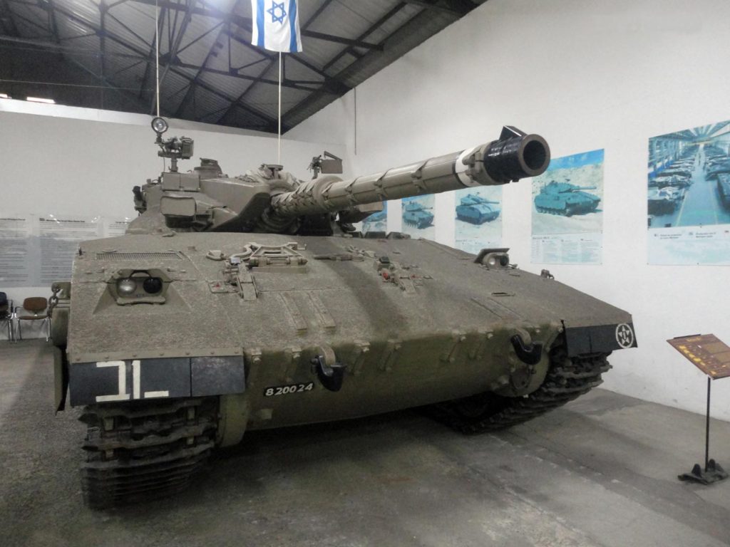 израильский танк Меркава, музей Сомюр