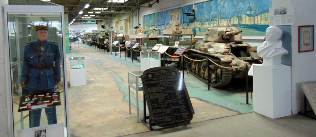 Танковый музей в Сомюре, зал ВИП- персон