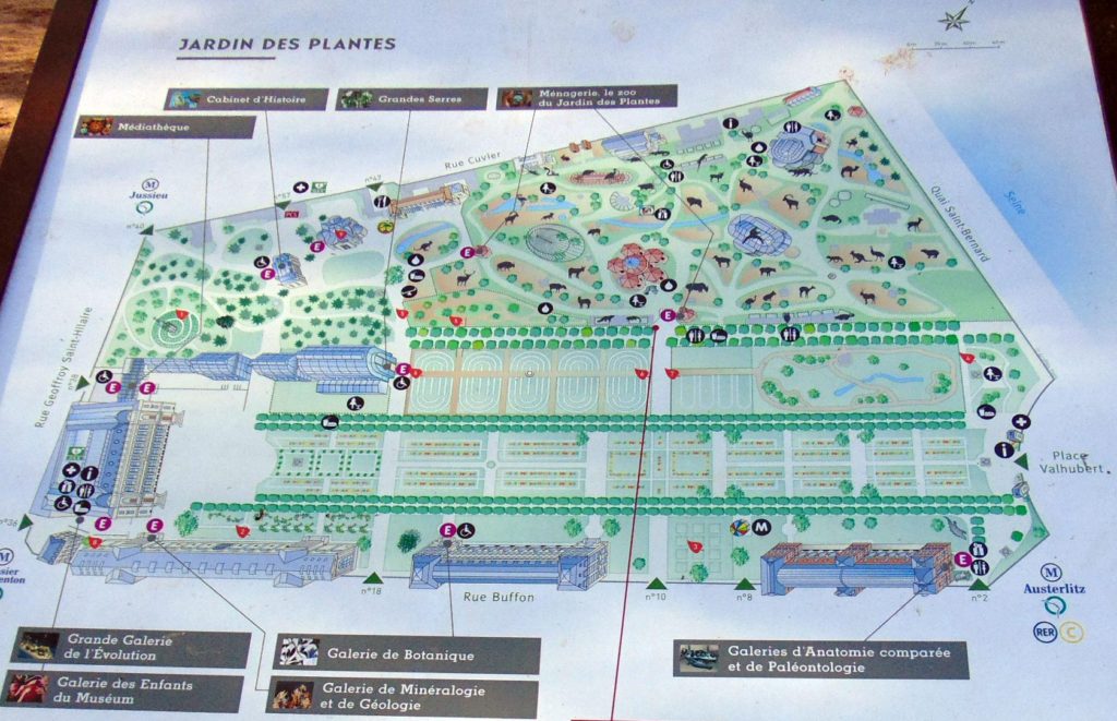 Зоопарк в Париже, как добраться, план схема