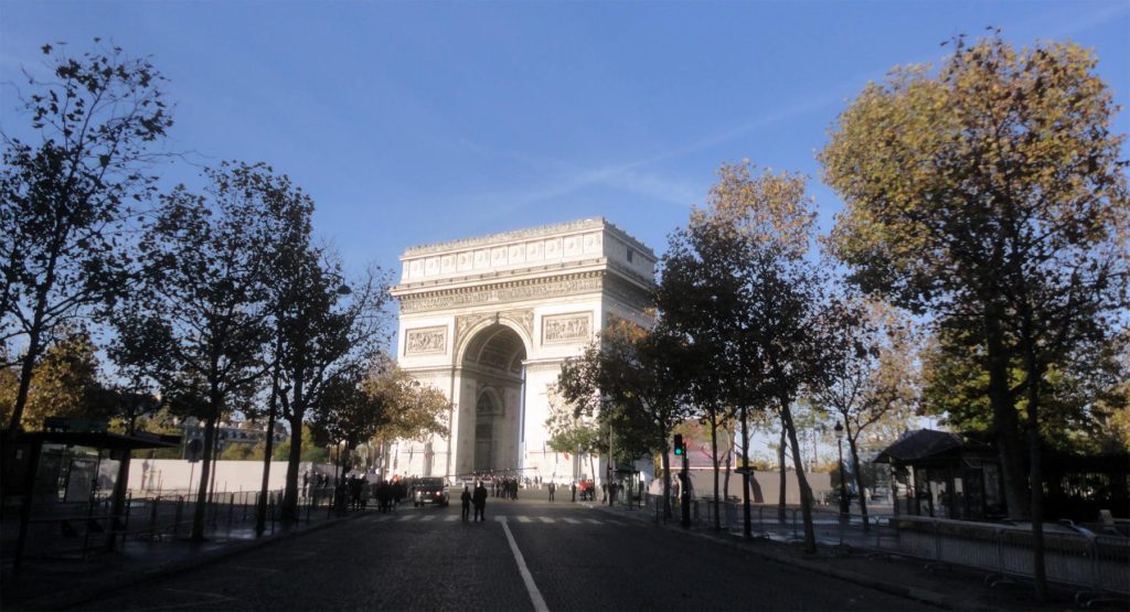 обзорная экскурсия по Парижу, Триумфальная Арка