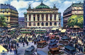 Старые фото в Париже и Опера Гарнье