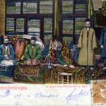 Стамбул. Гранд базар (Grand Bazaar) Цветная открытка начала XX века. Коллекция М.Блинов