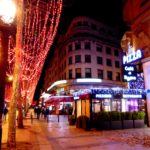 Вечерний Париж, рестораны, кафе и пиццерии