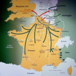 Карта обороны Франции, Вторая Мировая война