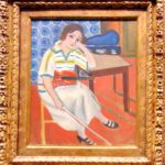 Музей Оранжери в Париже Анри Матисс картина Женщина со скрипкой