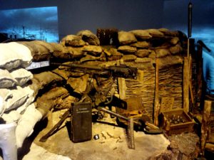 Музей Первой Мировой войны во Франции, окопы союзников