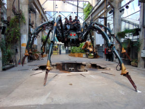 Парк развлечений Машины острова Нант, гигантский паук
