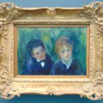 Музей Оранжери в Париже Ренуар портрет молодого мужчины и молодой женщины