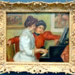 Музей Оранжери в Париже Ренуар за пианино