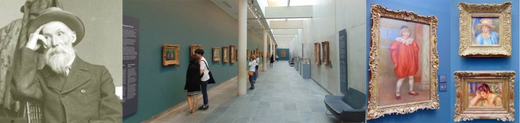 Музей Оранжери в Париже художник Ренуар