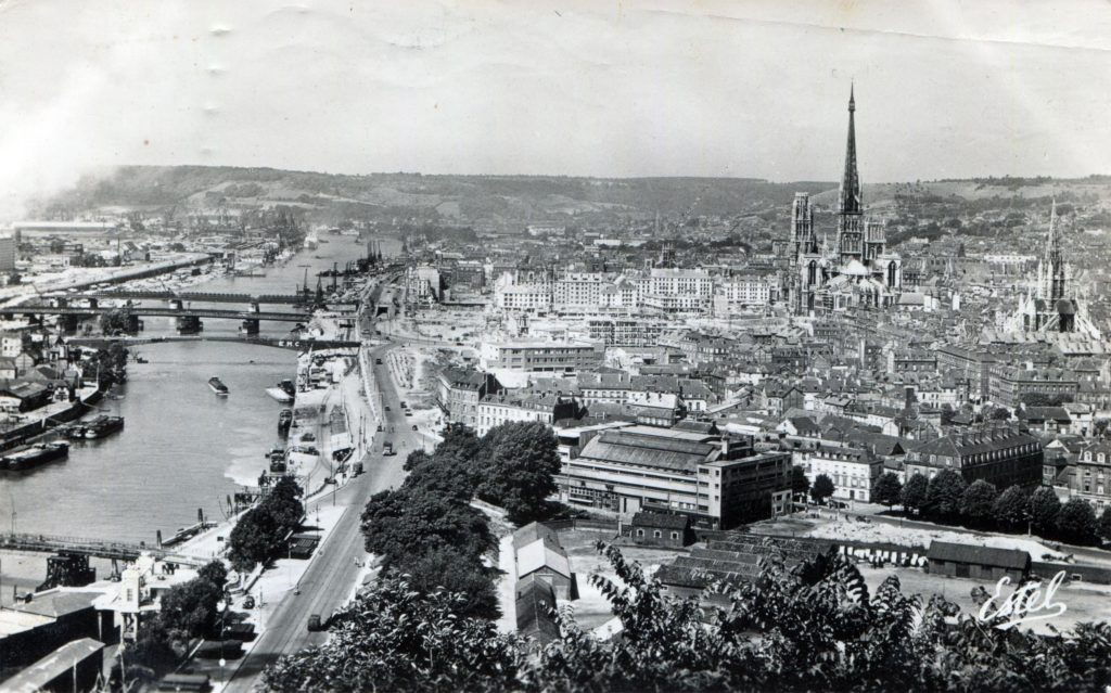 Нормандия Руан фото 1953