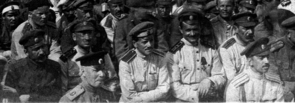 Галлиполи. Генерал Витковский в форме Самурского полка