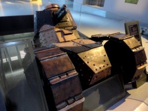 Музей Первой Мировой войны во Франции, первые танки Западный фронт